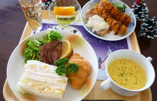 クリスマスのイベント食