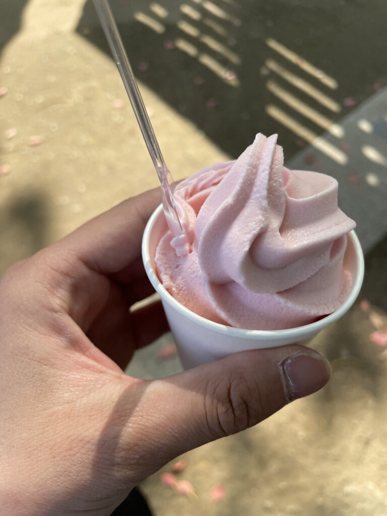 [千葉市中央区]千葉公園の自然と、さくらもちソフト